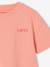 Tee-shirt fille motif poitrine manches courtes abricot+rose bonbon+rouge 4 - vertbaudet enfant 