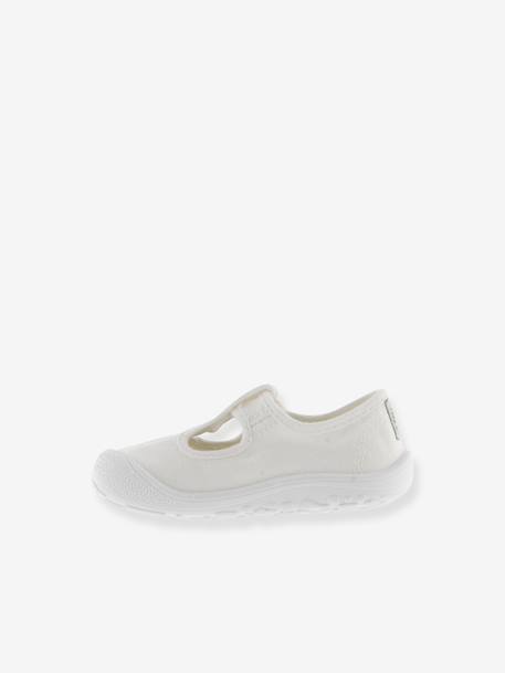 Sandales Bosco Barefoot enfant blanc+bleu jean 2 - vertbaudet enfant 