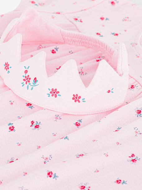 Chemise de nuit et diadème Petit Bateau rose pâle 3 - vertbaudet enfant 