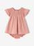 Robe et bloomer bébé fille coton blush 1 - vertbaudet enfant 