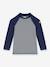 T-shirt de bain anti UV garçon à manches longues marine 1 - vertbaudet enfant 
