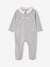 Pyjama dors-bien bébé coton biologique gris chiné 1 - vertbaudet enfant 