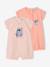 Lot 2 bodies combinaison Stitch pêche 1 - vertbaudet enfant 