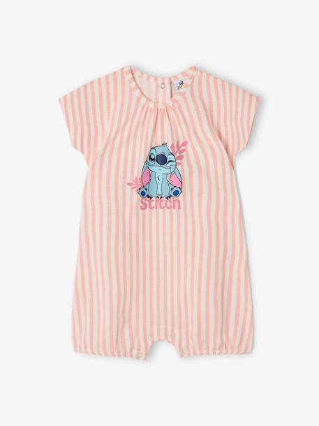 Lot 2 bodies combinaison Stitch pêche 2 - vertbaudet enfant 