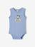 Lot de 2 bodies bébé garçon sans manches bleu jean 2 - vertbaudet enfant 