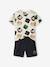 Ensemble pyjama garçon Minecraft anthracite 1 - vertbaudet enfant 