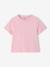 Lot de 3 tee-shirts fille personnalisable rose pâle 4 - vertbaudet enfant 