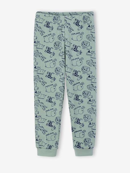 Pyjama garçon jungle vert sauge 6 - vertbaudet enfant 