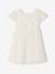 Robe fille dentelle et tulle blanc 2 - vertbaudet enfant 