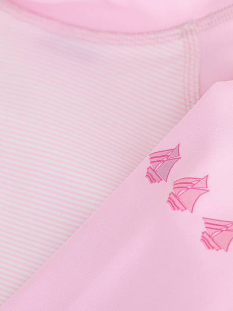 T-shirt de bain anti UV fille à manches longues rose 3 - vertbaudet enfant 