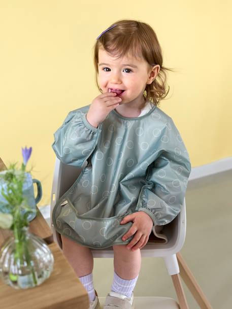 Lot de 2 bavoirs manches longues LÄSSIG bleu glacier+blush+Happy Rascals Cœur+Happy Rascals Smile+lilas+Little Forest lapin - Rose + b+Little Forest Renard - Vert ol+Little Mateys orange épicée+Little Mateys royal bleu+Tiny Farmer Mouton - Blanc+vert 61 - vertbaudet enfant 