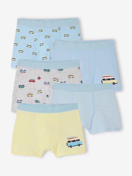 Garçon-Lot 5 boxers van