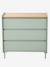 Commode 3 tiroirs Cannelé 42 cm vert 6 - vertbaudet enfant 