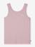 Débardeur côtelé enfant LEVIS bleu grisé+rose 4 - vertbaudet enfant 