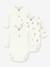 Lot 3 bodies croisés bébé Petit Bateau blanc 1 - vertbaudet enfant 