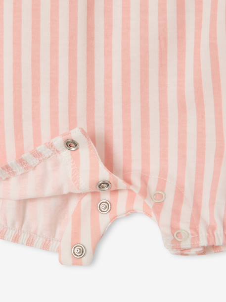 Lot 2 bodies combinaison Stitch pêche 7 - vertbaudet enfant 