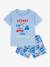 Pyjama short garçon bleu 1 - vertbaudet enfant 