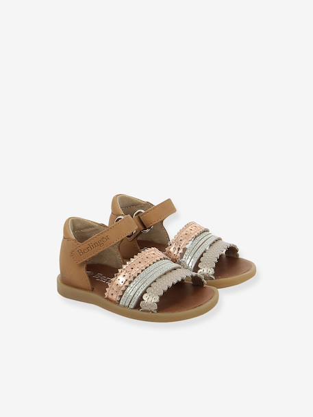 Sandales fille Berlingot multicolore 1 - vertbaudet enfant 
