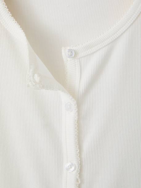 T-shirt manches longues écru 4 - vertbaudet enfant 