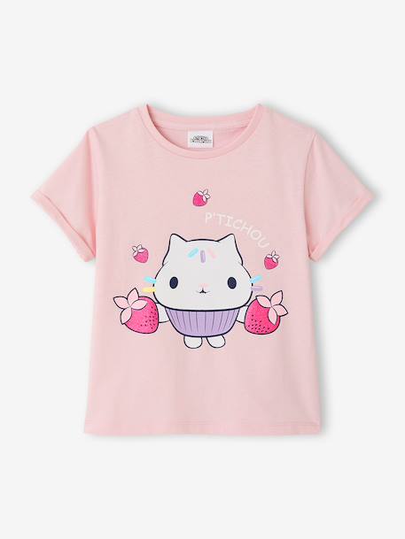 T-shirt Gaby et la maison magique rose pâle 1 - vertbaudet enfant 