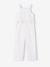 Ensemble pantalon haut bretelles blanc 2 - vertbaudet enfant 