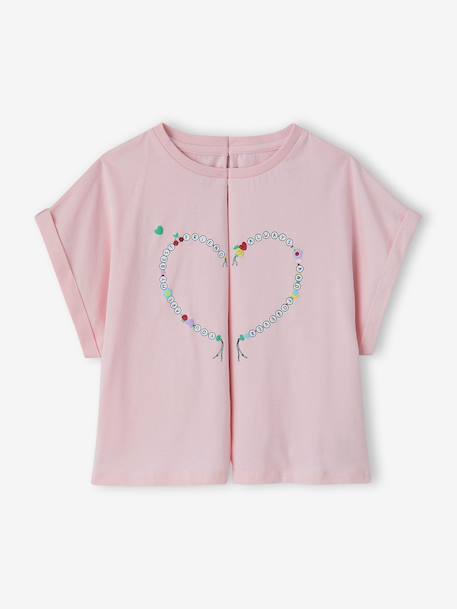 Lot T-shirt et bracelets meilleures amies lilas 10 - vertbaudet enfant 