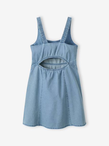 Robe ouverture dos bleu clair 4 - vertbaudet enfant 