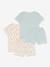 Lot 2 pyjamas coton imprimé Petit Bateau blanc 2 - vertbaudet enfant 