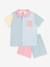 Ensemble Pyjama short Petit Bateau blanc 1 - vertbaudet enfant 