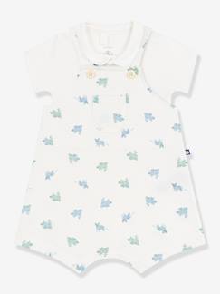 -Ensemble salopette + body bébé