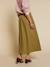 Jupe femme gaze de coton Capsule mère-fille olive 8 - vertbaudet enfant 