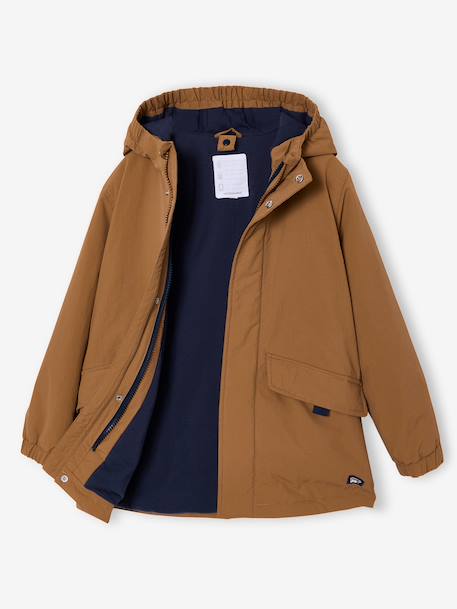 Parka 3 en 1 garçon doublure sherpa noix de pécan 8 - vertbaudet enfant 