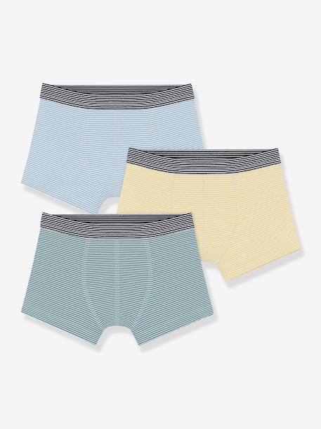 Garçon-Sous-vêtement-Lot de 3 boxers Petit Bateau