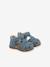 Sandales fille Berlingot bleu jean+rose 1 - vertbaudet enfant 