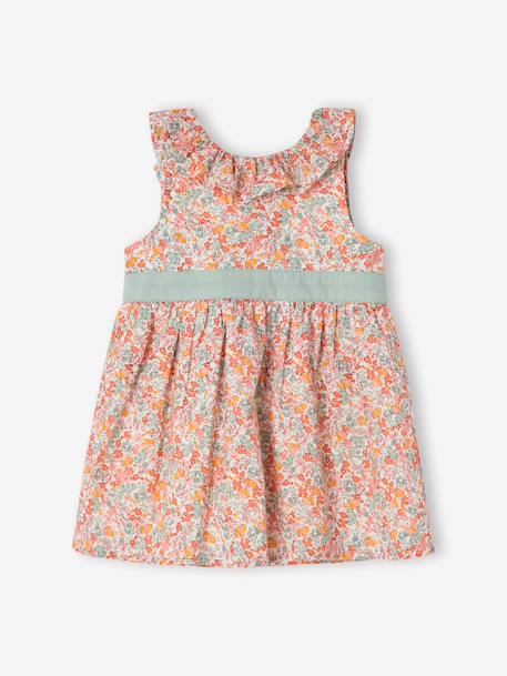 Robe bébé fille noeud ouverture dos multicolore 2 - vertbaudet enfant 
