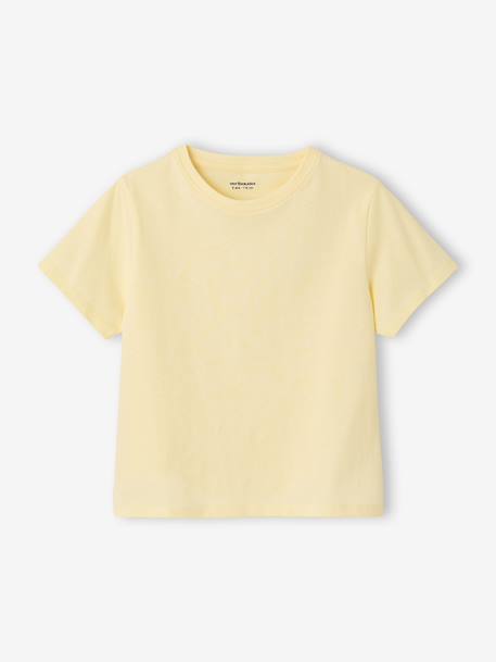 Lot de 3 tee-shirts fille personnalisable rose pâle 3 - vertbaudet enfant 
