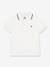 Polo enfant manches courtes Petit Bateau blanc 1 - vertbaudet enfant 