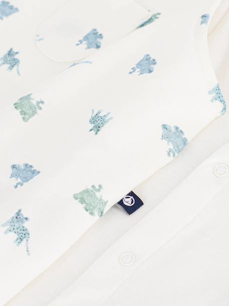 Ensemble salopette + body bébé Imprimé/blanc 4 - vertbaudet enfant 
