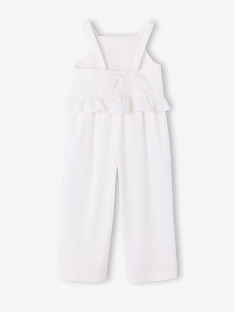 Ensemble pantalon haut bretelles blanc 7 - vertbaudet enfant 