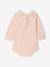 Body bébé fille col volanté manches longues rose pâle 2 - vertbaudet enfant 