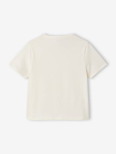Lot de 3 tee-shirts fille personnalisable rose pâle 5 - vertbaudet enfant 