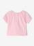T-shirt manches courtes brodé rose pâle 4 - vertbaudet enfant 