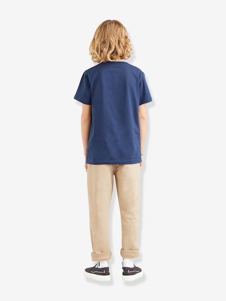 T-shirt Batwing garçon Levi's blanc+bleu+marine+vert 8 - vertbaudet enfant 