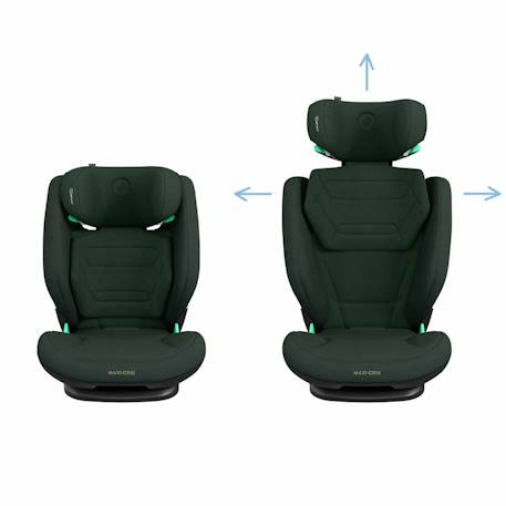 Siège auto enfant isofix rodifix pro² i-size Authentic black+Authentic blue+Authentic graphite+Authentic green+Authentic truffle 20 - vertbaudet enfant 