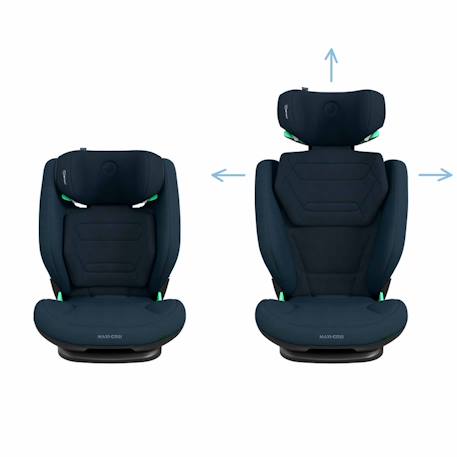 Siège auto enfant isofix rodifix pro² i-size Authentic black+Authentic blue+Authentic graphite+Authentic green+Authentic truffle 8 - vertbaudet enfant 