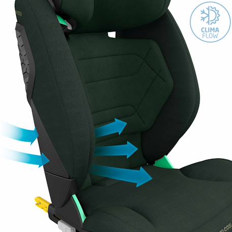 Siège auto enfant isofix rodifix pro² i-size Authentic black+Authentic blue+Authentic graphite+Authentic green+Authentic truffle 22 - vertbaudet enfant 