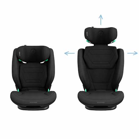 Siège auto enfant isofix rodifix pro² i-size Authentic black+Authentic blue+Authentic graphite+Authentic green+Authentic truffle 2 - vertbaudet enfant 