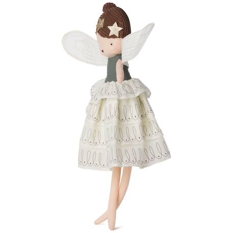Poupée en tissu bébé fairy mathilda la fée – 35 cm Crème, doré et vert grisé 3 - vertbaudet enfant 