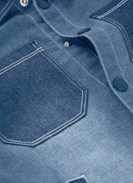 Surchemise enfant en denim Bleu 3 - vertbaudet enfant 