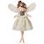 Poupée en tissu bébé fairy mathilda la fée – 35 cm Crème, doré et vert grisé 1 - vertbaudet enfant 